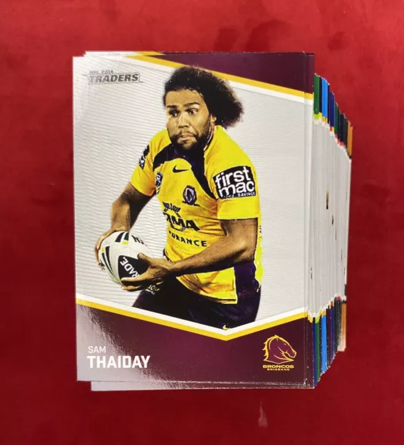 2014 Nrl Traders Complete Base Set (176 Cards)