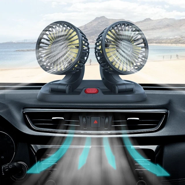 de camion Refroidissement d'été Double-tête Ventilateur de voiture
