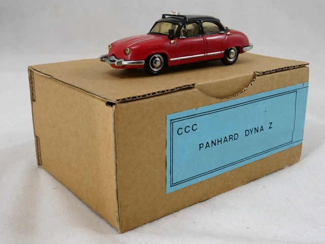 Panhard Dyna Z taxi de Paris de 1953 escala 1:43