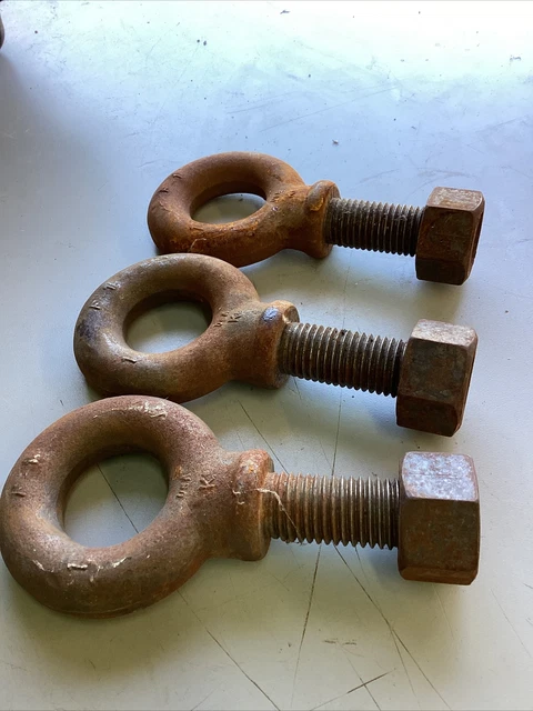lot of 3 new old stock  1”x1-3/4” w/ 3” long  7/8” shanck