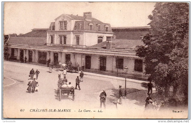 51 CHALONS SUR MARNE - la gare