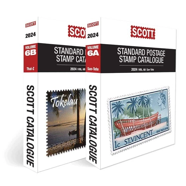 NEW 2025 SCOTT Standard Postage Stamp Catalogue US & Worldwide (SANZ