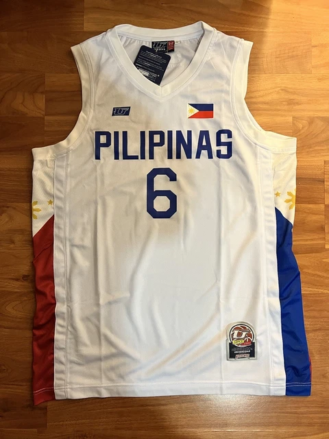 JordansSecretStuff Jordan Clarkson Gilas Pilipinas FIBA World Philippines Asia Basketball Dry Fit Jersey M / Blue