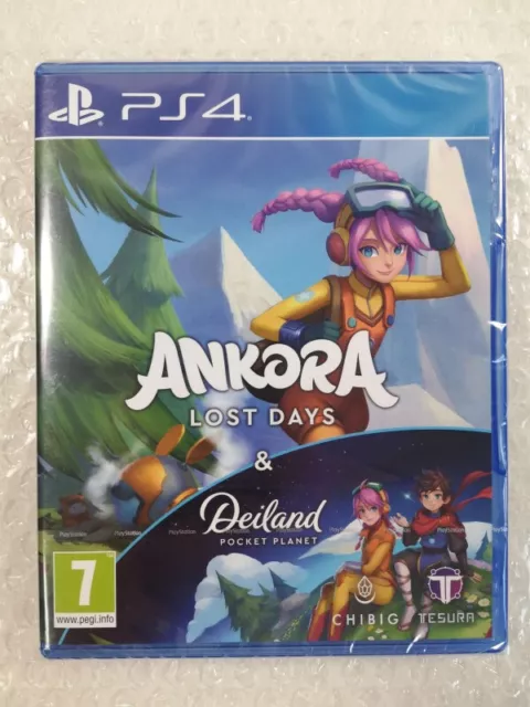 Ankora Lost Days & Deiland Pocket Planet Ps4 Euro New (En/Fr/De/Es)