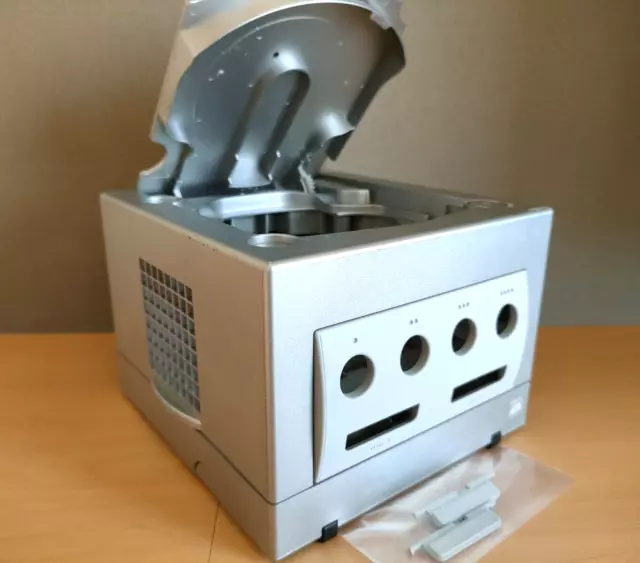 Nintendo GameCube Silver Platinum Replacement Housing Case Shell DOL-101 3555