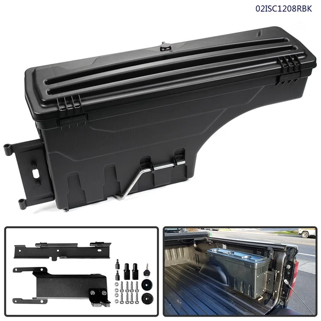 Fit For 2015-2020 Ford F150 Pickup Rear Right Side Truck Bed Storage Box Toolbox