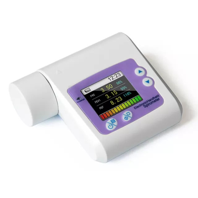 SP10 Digital Spirometer Lungenvolumen Gerät Lungenfunktion+PC -Software 2