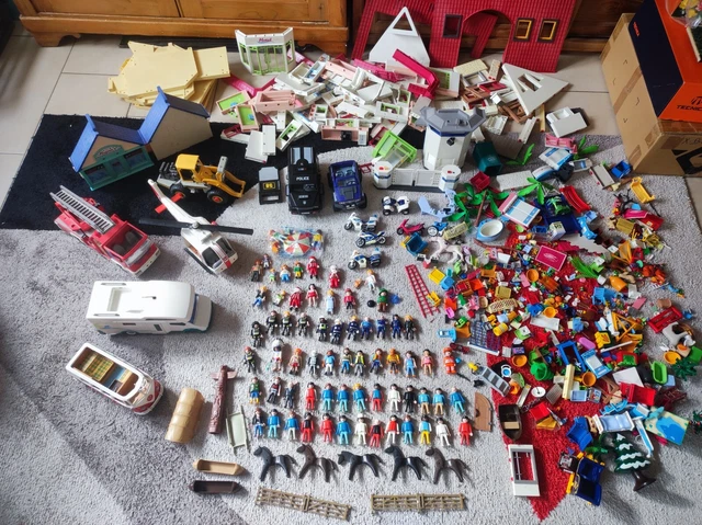 Lot De Figurines Playmobil En Vrac - Occasion, Pour Enfants Et Collectionneurs