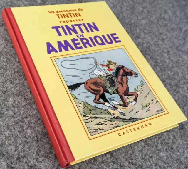 TINTIN EN AMERIQUE Petit Format 2010 1st Edition Originale HB Facsimile Rare EO