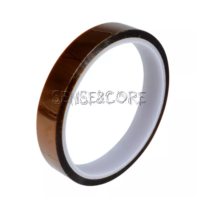 15mm 1.5cm X 33m 100ft Tape High Temperature Heat Resistant Polyimide