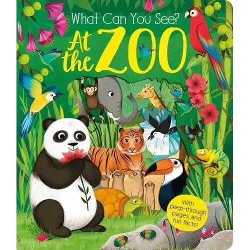 What Can You See at the Zoo? (What Can You See?) [Board - Board Book NEW Ware, K