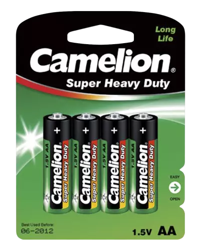 Aa Battery Camelion Super Heavy Duty 1,5 V, Type Aa , 4er-Blister