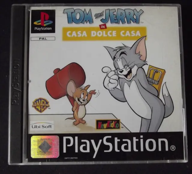 Ps1 - TOM and JERRY in CASA DOLCE CASA -  PlayStation 1 PAL  Ita