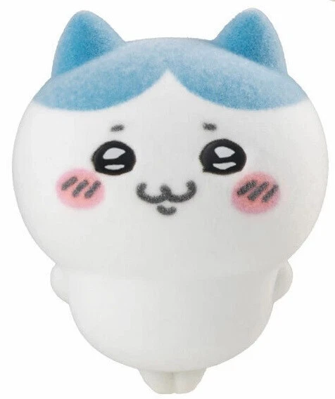 Peluche Parlante Bandai Chiikawa Hachiware 2024 – « Je Répondrai ! » – Bleu Blanc – Fabriqué Au Japon