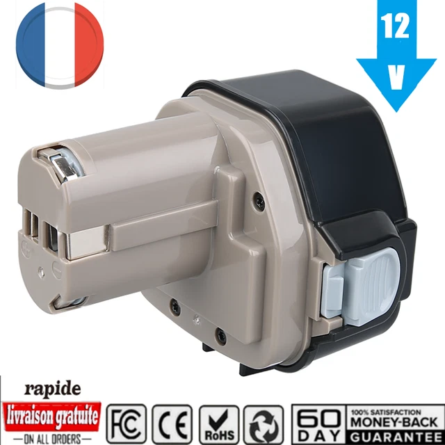 2 Batterie Da 12 V 5,0 Ah Per Makita PA12 1220 1222 1233 1234