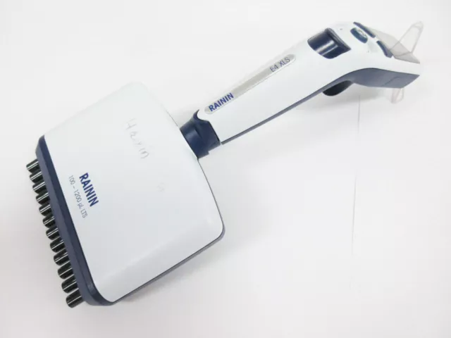 Rainin E12-1200Xls+ 17014499 12 Channel Electric Pipette 100 - 1200 Lts E4 Xls+