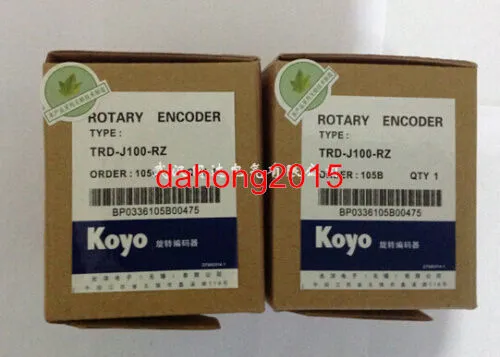New In Box Koyo Rotary Encoder TRD-J100-RZ