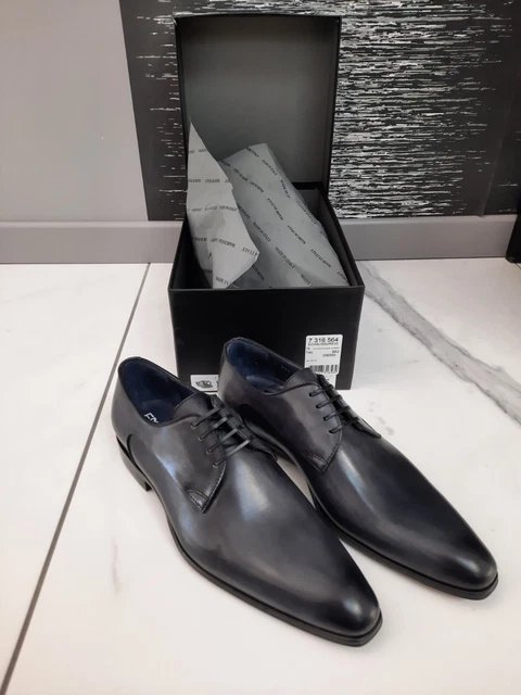 Chaussures de Ville Emporio En Cuir Anthracite Neuves taille 41