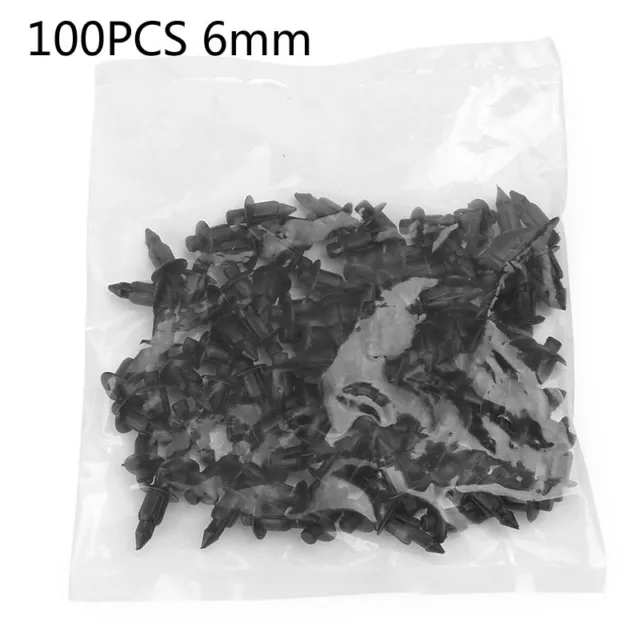100x Auto 6mm Fender Panel Nieten Kit Verschluss Push Pin Clips Für Suzuki GSXR