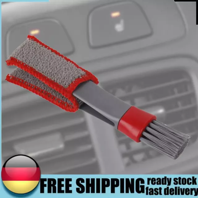 Air Outlet Cleaning Brush ABS Microfiber Mini Car Cleaning Tool Removable for RV