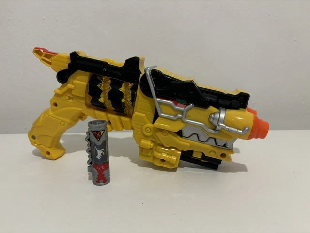Power Ranger Yellow Gun POWER RANGERS DINO Charge Yellow Morpher Gun With Charger £18.00 ...
