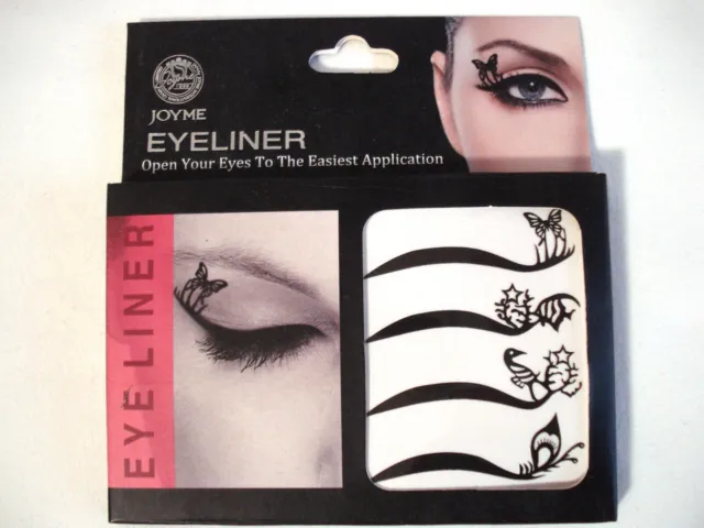 Eyeliner mit Motiv - Eyeliner Strips - Augen Make Up - HALLOWEEN/KARNEVAL/PARTY