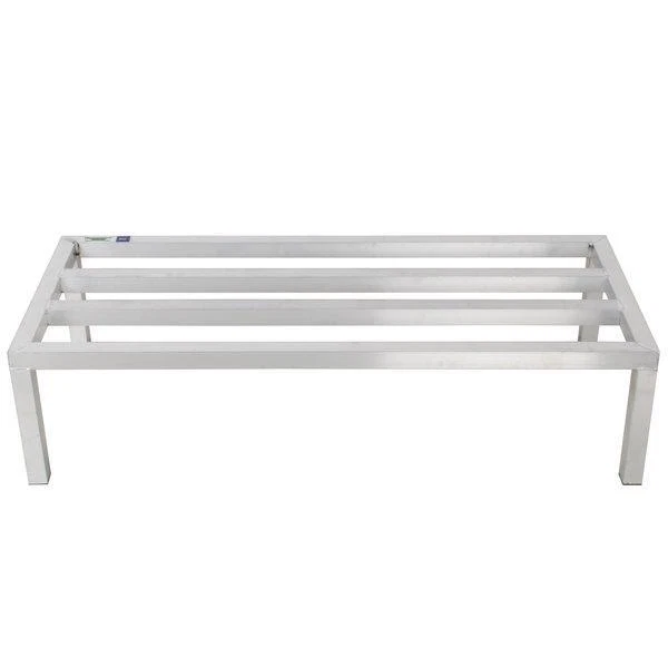 48" x 24" x 12" Restaurant NSF Aluminum Dunnage Rack Commercial Floor Food Shelf