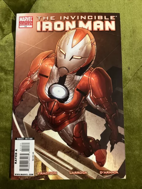 “The Invincible Iron Man” #11 (2008 Marvel) 2nd Print Variant NM 1st Full Rescue
