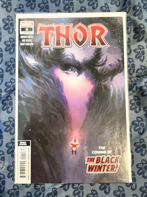 **Thor #4** CATES! KEY!! 2nd PRINT! 1st "CAMEO" APPEARANCE BLACK WINTER!! 5! NM