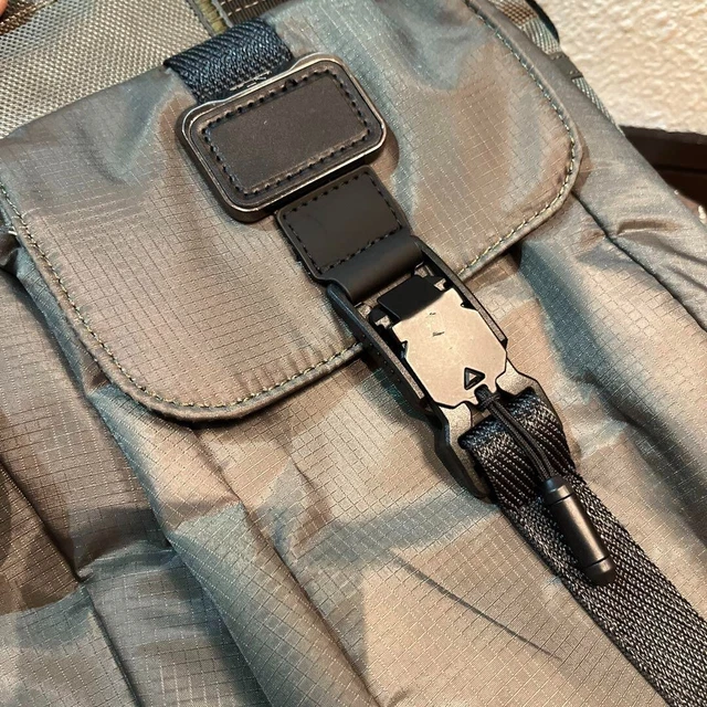 TUMI Alpha Bravo Liaison Travel Tote Bag Nylon Olive Green 1425061041 Used 5