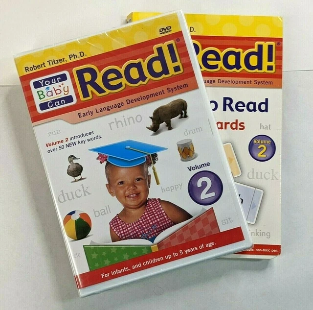 Your Baby Can Read! Early Development System Volume 2 DVD and Word Cards