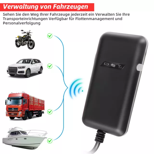 GPS Tracker 0001 GPS Sender Ortung Peilsender KFZ Auto LKW Motorrad eBike DHL