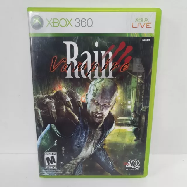 Vampire Rain - (Xbox 360, 2007) USA Import