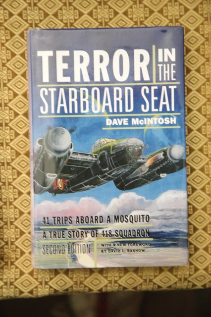 Terror in the Starboard Seat by Dave McIntosh WWII (hardcover 1998)