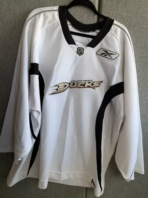 ANAHEIM DUCKS Game Worn Used PRACTICE Jersey NHL Chris Kunitz Penguins ANAHEIM DUCKS Game Worn Used PRACTICE Jersey NHL Chris Kunitz Penguins