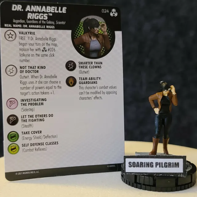 DR. ANNABELLE RIGGS - 024 UNCOMMON War of the Realms Marvel Heroclix #24