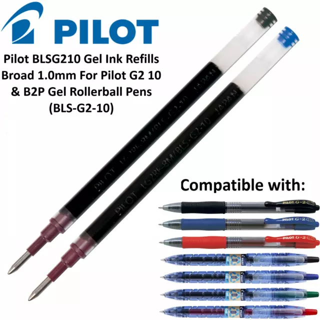 PILOT BLSG210 RICARICA penna a sfera inchiostro gel BL-G2-10 per gel G210  B2P EUR 2,92 - PicClick IT