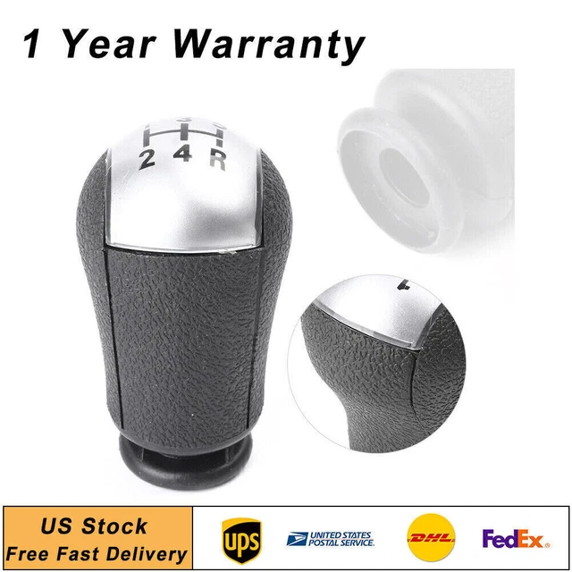 5-Speed Inner Gear Stick Shifter Shift Knob For Ford Focus Mondeo MK3 Mustang US