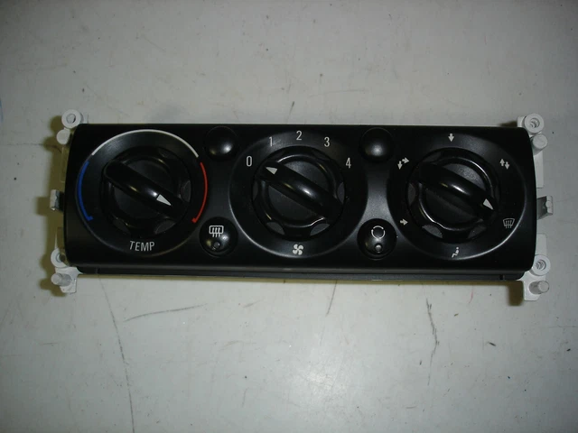 thumbnail interactive-video image 1 of Genuine Mini R50 R52 R53 Heater Control Panel – A/C Unit 1502214 (2006, Used) 1 of 6