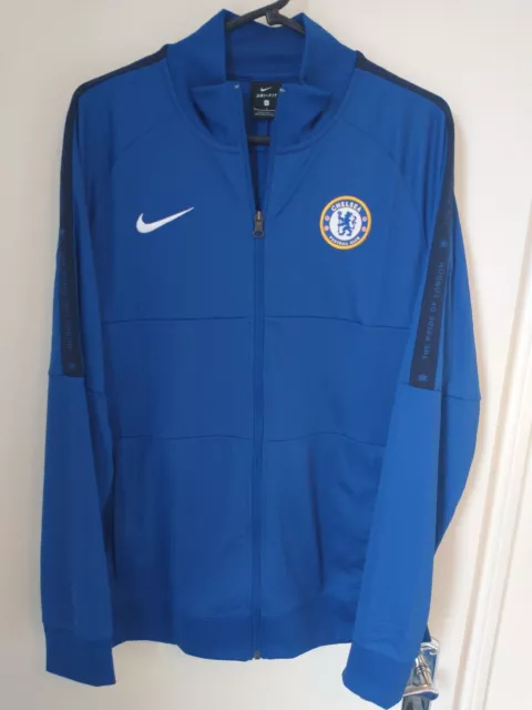 Brandneu ohne Etikett ultra seltene Chelsea 2020-21 Trainingsjacke (wie getragen in Porto UCL Finale) - L