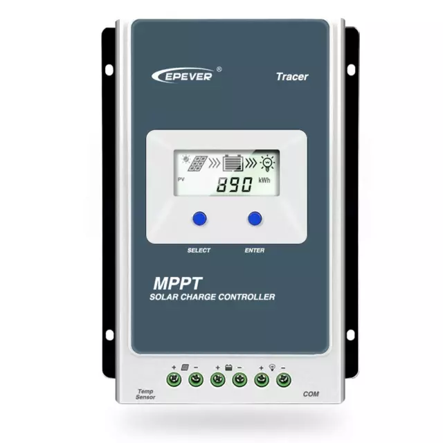 EPEVER MPPT Regolatore Di Carica Solare Tracer an Series 10A/20A/30A/40A Con 12V