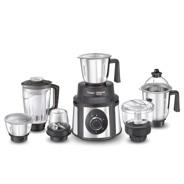 Prestige Endura 1000W Mixeur Broyeur, 6 Pots