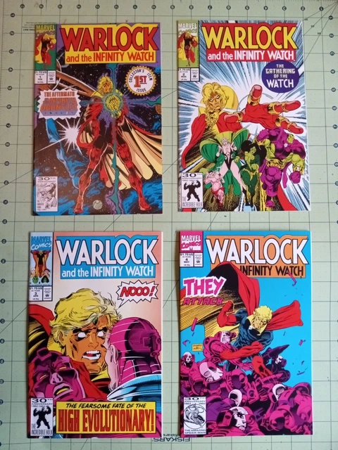 Warlock and the Infinity Watch #1-4 Marvel 1992 