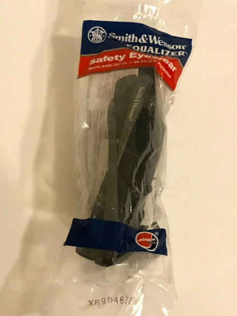 Smith & Wesson Equalizer U.V. Protection Dark Gray Safety Glasses New