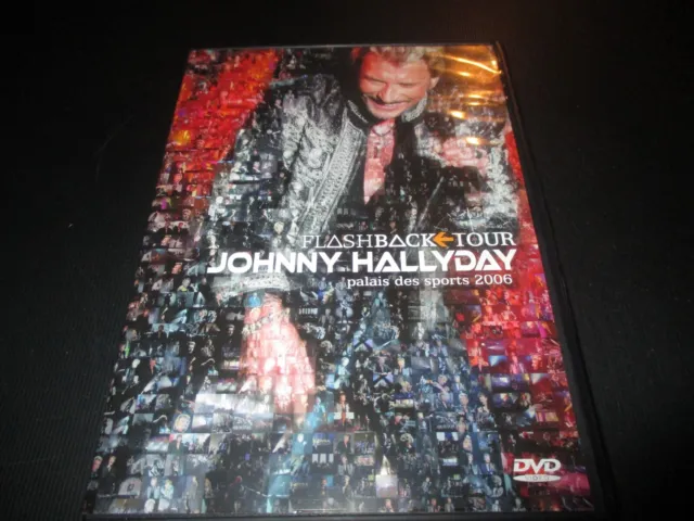 DVD "JOHNNY HALLYDAY : FLASHBACK TOUR" concert Palais des Sports 2006