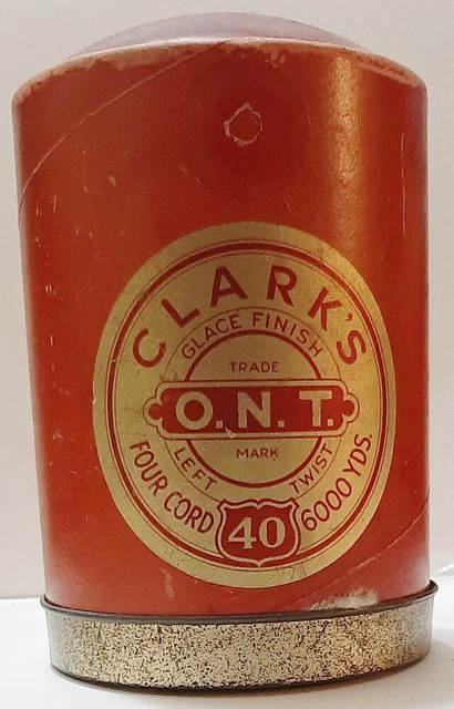 Clark's O.N.T. Four Chord 6,000 Yard Holder Display with String Inside