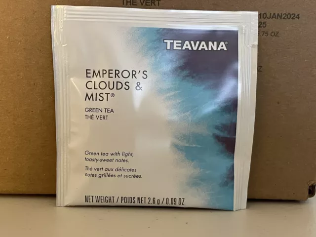 Starbucks Teavana Emperor's Clouds & Mist - Box of 100 Sachets - BB: July 2025