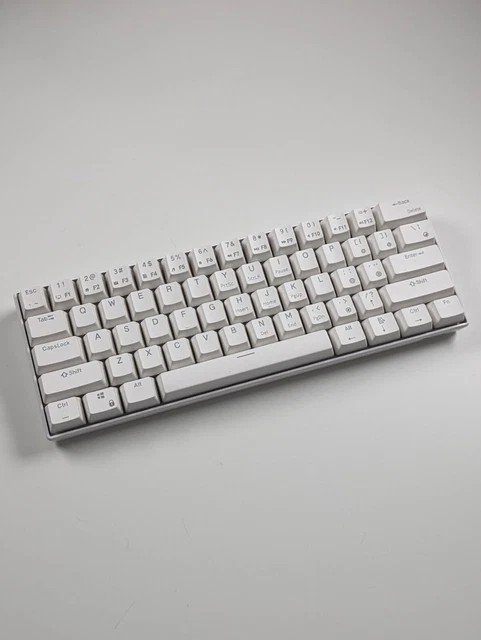 RK ROYAL KLUDGE RK61 Wired 60% Mechanical Gaming Keyboard RGB - Red ...