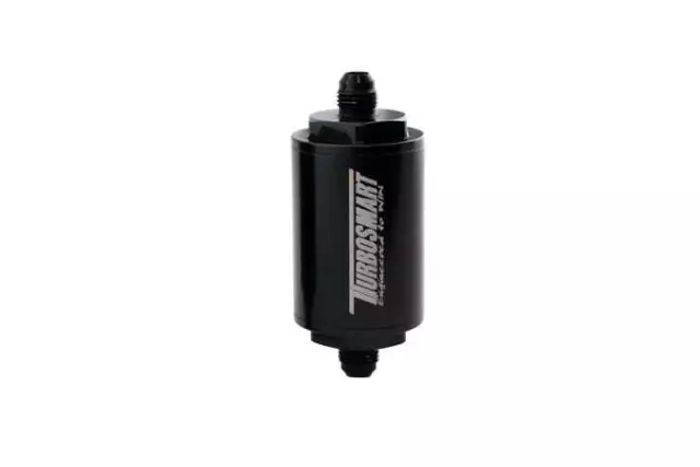 Turbosmart FPR Filtro carburante billet 10um AN-6 - Nero