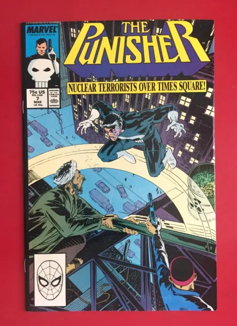THE PUNISHER #7 (VFNM) Marvel 1988 BARON ROSS